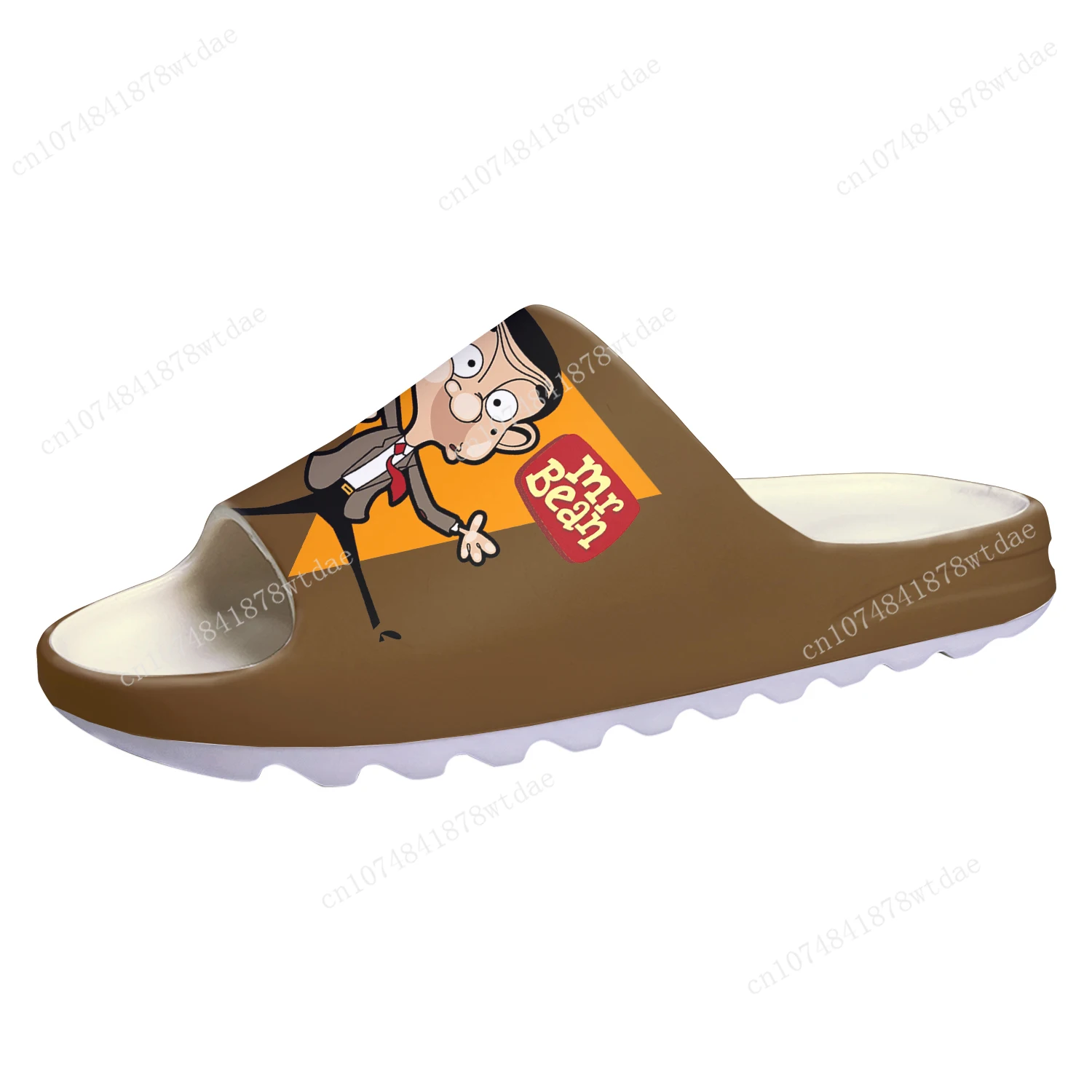 

Mr Bean Soft Sole Sllipers teddy Mens Womens Teenager Home Clogs Anime Cartoon Step In Water Shoes On Shit Customize Sandals