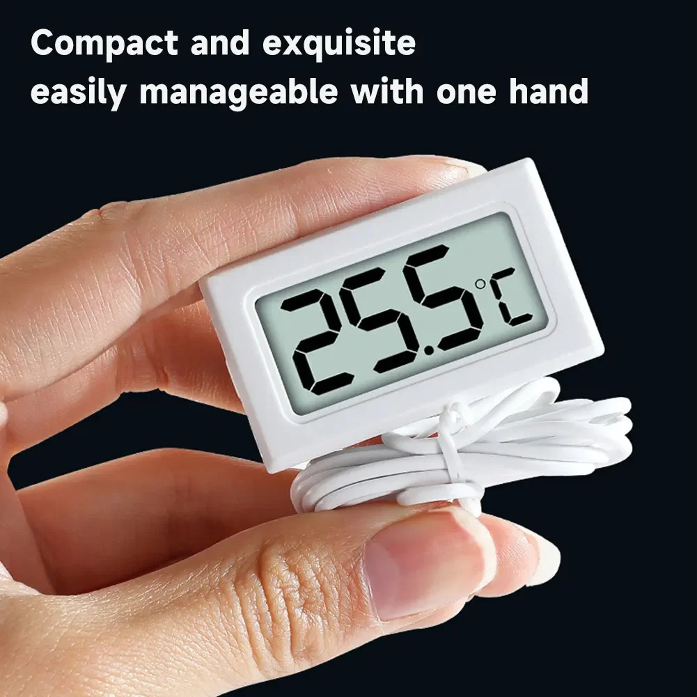 Portable Waterproof Probe Digital Thermometer Temperature Sensor for Fish Tanks Commercial Hydroponic Greenhouses