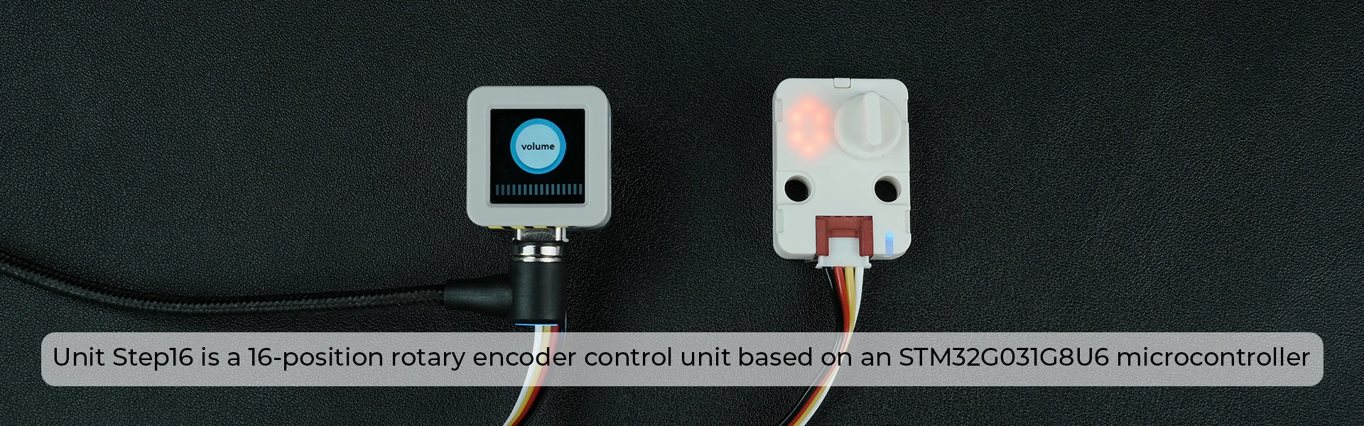 Official Step16 Unit with Mini 16-bit Rotary Encoder(GSMR-16)