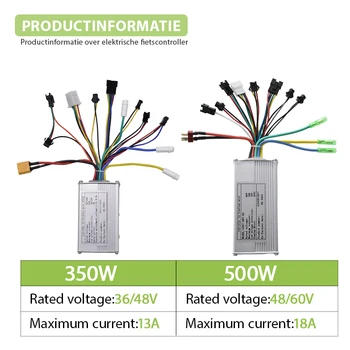 Controller elettrico senza spazzole 350W 500W 800W 36V 48V Bici elettrica per scooter E-Bike Accessori per biciclette Accessori per bici