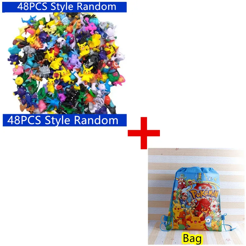 thumbnail image 1 of Figuras de acción de Pokémon de 144 estilos, modelo de Pikachu de Anime, decoración ornamental, juguetes coleccionables para regalo de Navidad para niños, 1 of 5