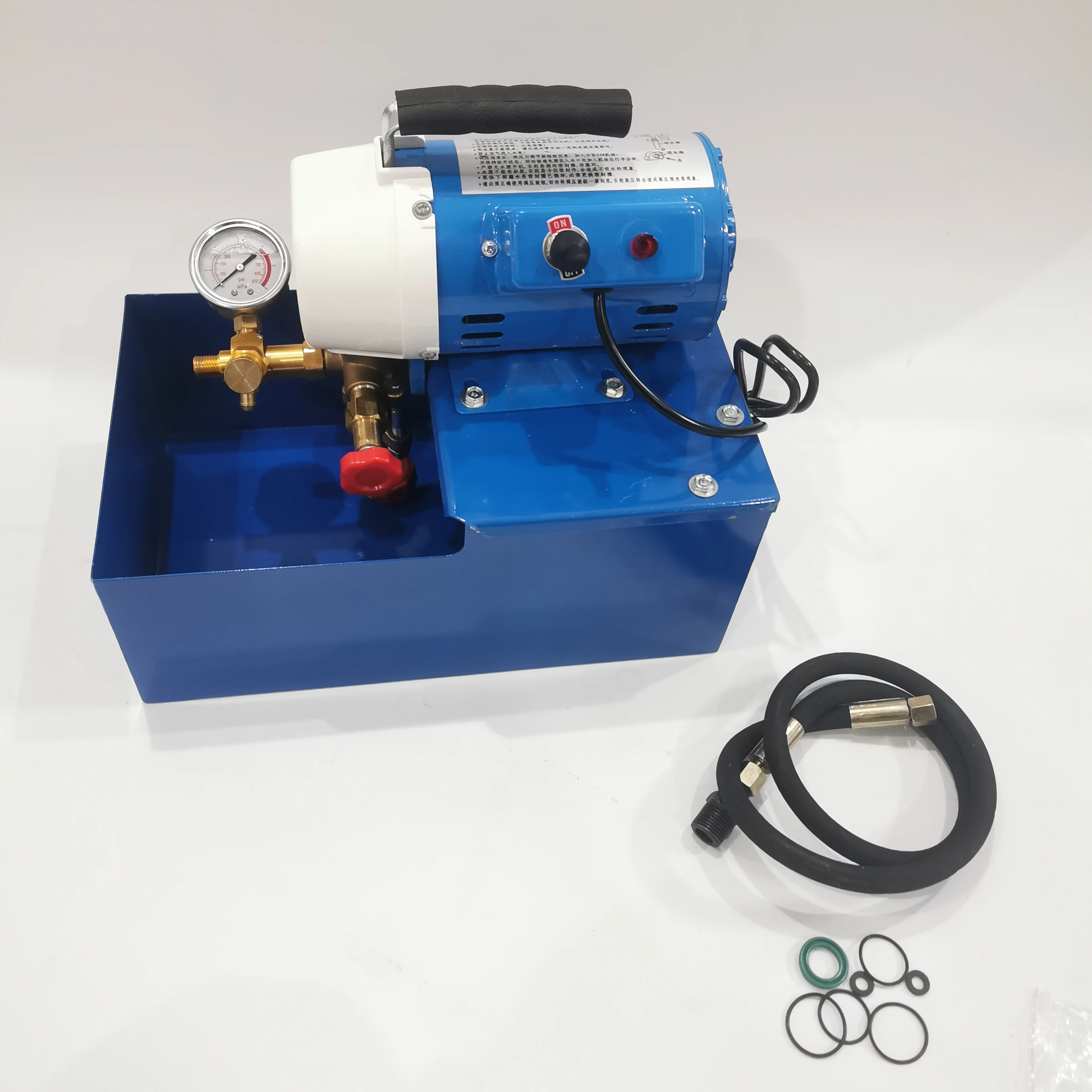 Testeur de pression d'eau, Machine de Test hydraulique manuelle avec tuyau  G1/2 , 2,5 mpa, 25KG - AliExpress