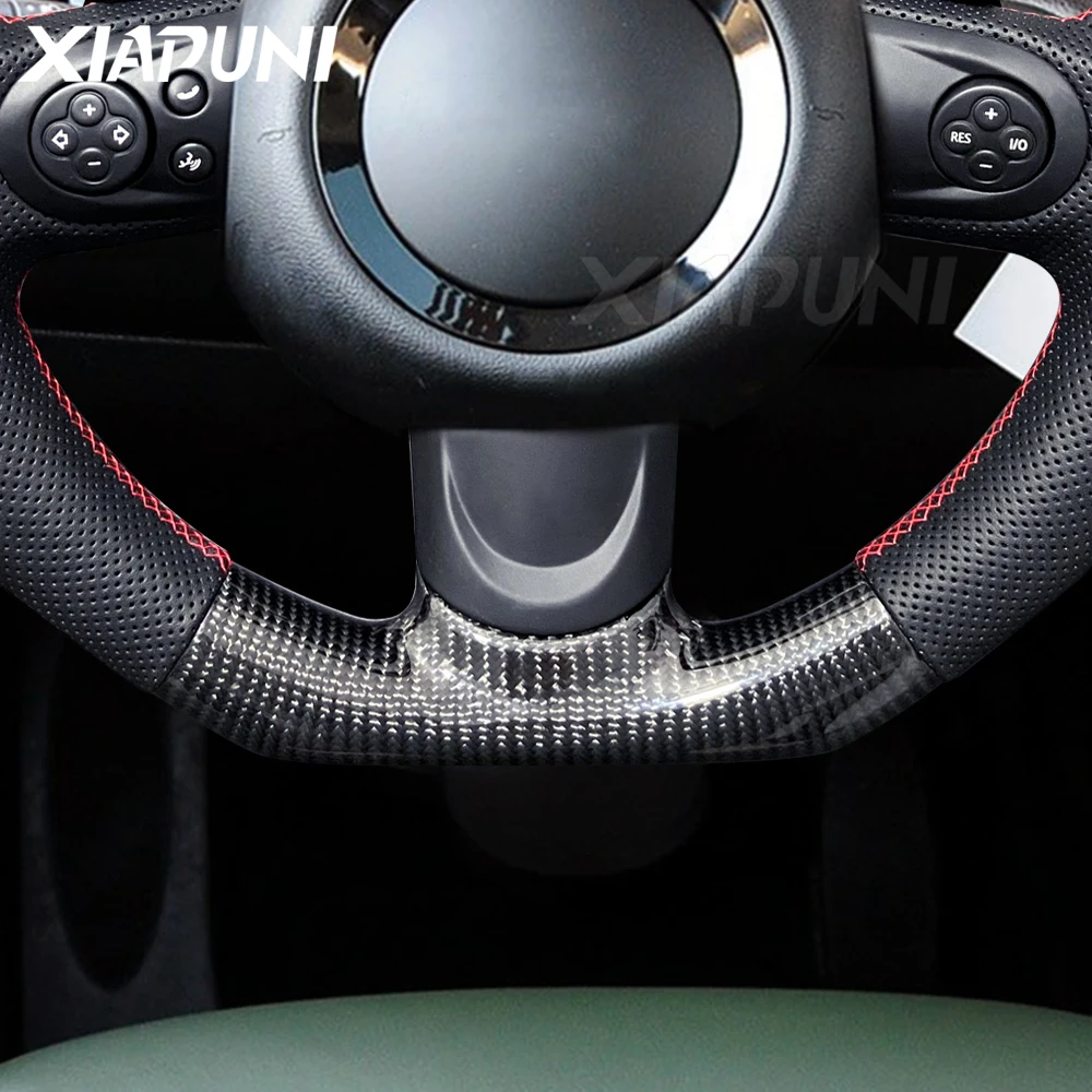 Fit Für Mini Carbon Fiber Lenkrad Kupfer R56 JCW 2012 LED Carbon Angepasst  Sport Rad - AliExpress