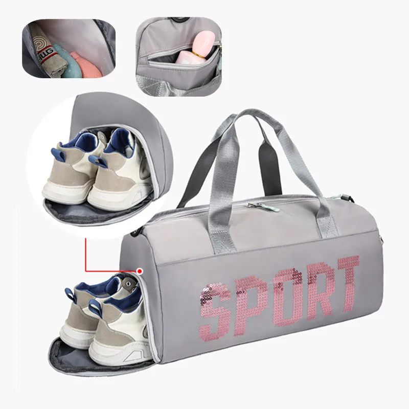 Man Gym Bag Waterproof Swimming Travel For Suitcase Large Yoga Training Exercise Shoe Pocket Fitness Shoulder Bolsas Woman Sport