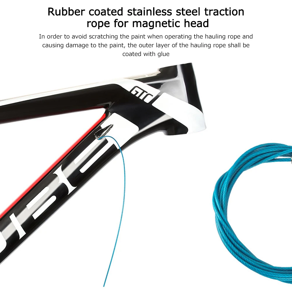 Aluminum Bicycle Internal Cable Routing Tool for Carbon Fiber Frame Bike Repair