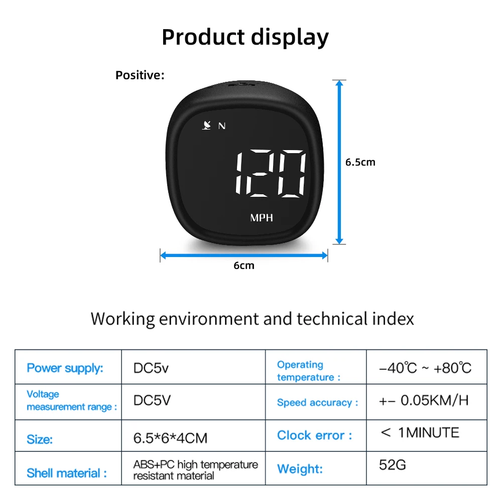 Beidou + GPS  ڵ HUD ÷ ̴ ӵ, ڵ ӵ ð ǥñ Ƿ   ڵ ð ħ
