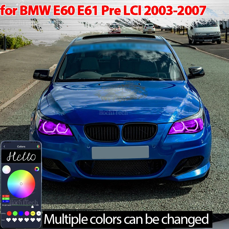 2 Pezzi LED Angel Eyes Luci Di Posizione Lampadine Adatte Per E39 E53 E60 E61 E63 E64 E65 E66 E83 X3 E53 X5 - Foto 10