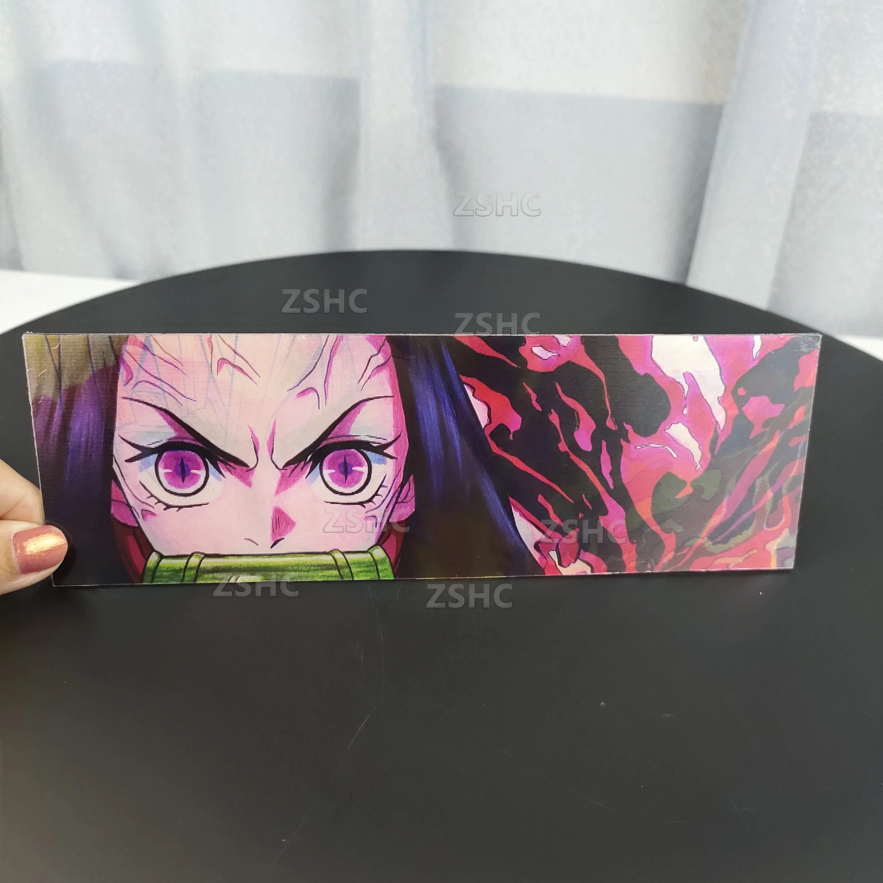 

Demon Slayer Tanjirou/Nezuko/Zenitsu Sticker Motion Sticker Anime Waterproof Decals for Cars,Laptop, Refrigerator, Etc. Gift