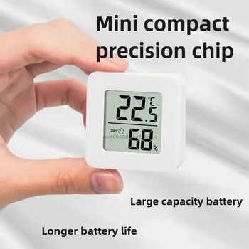 Digital Thermometer Hygrometer Indoor Mini Temperature LCD Electronic Monitor Hygrometer Outdoor Room Thermometer