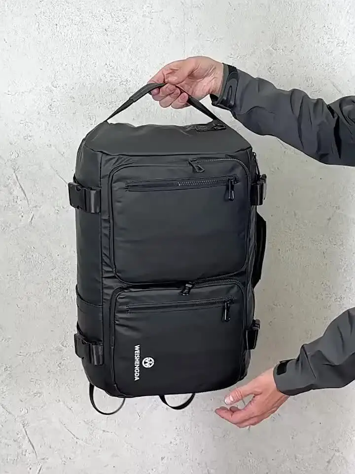 SUNGOOYUE Zaino daPieghevole da 16 Litri, Zaino Portatile Leggero Impermeabile con Multitasca per Viaggi All'aperto (BLUE
