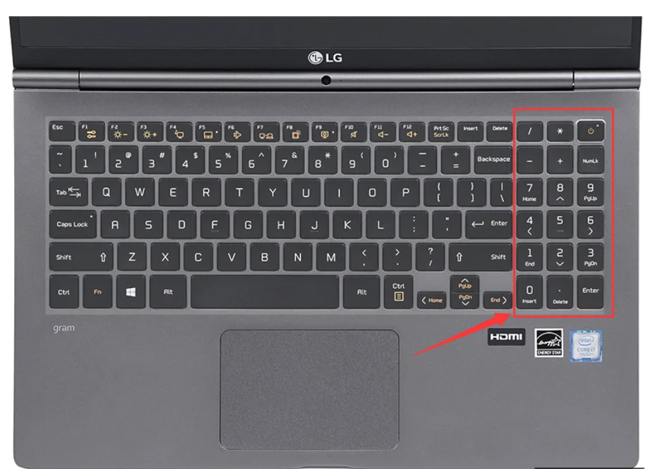 LG 그램 17 인치 TPU 키보드 커버 프로텍터 스킨, LG 그램 17 인치 17Z90N 2020, LG 그램 17 17Z990 17Z980 2018 노트북용