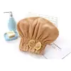Colors Microfiber Solid Quickly Hair Hat Hair Turban Women Ladies Bathing Drying Towel Head Wrap Hat 5
