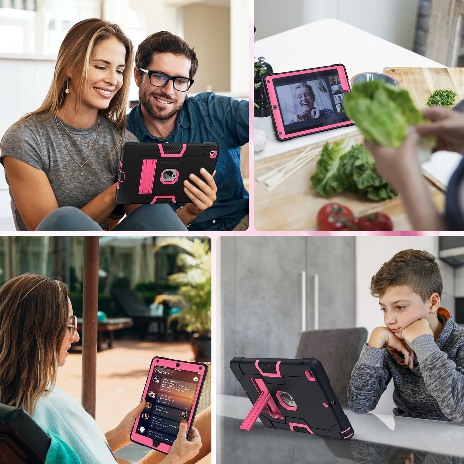 Rugged Shockproof Case For iPad 9.7