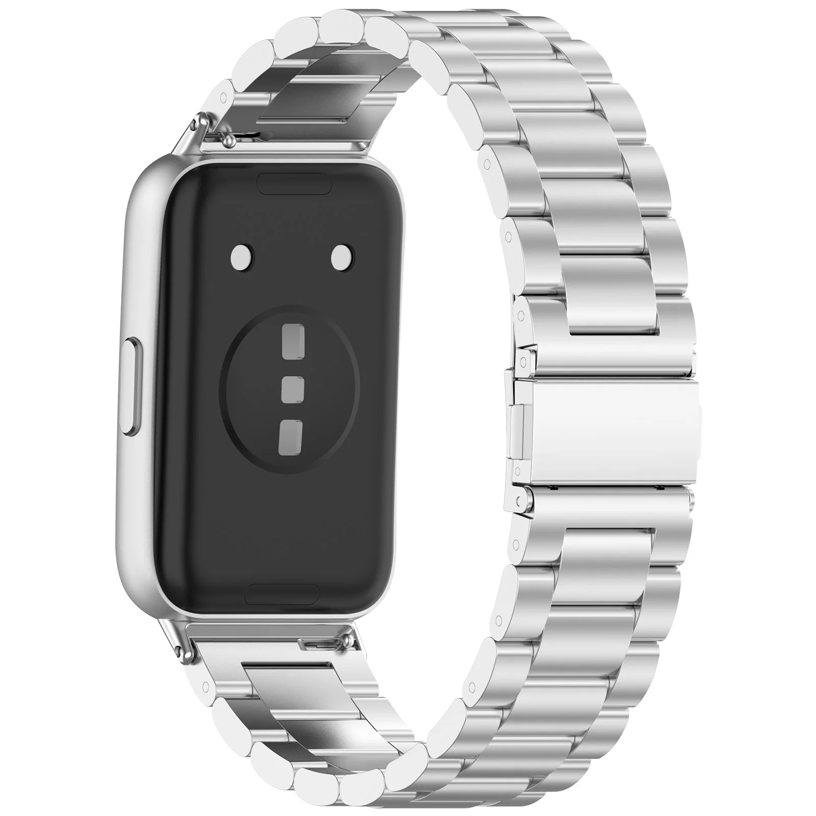 Stainless Steel Wristband Link Bracelet Strap for Smartwatch Accessories