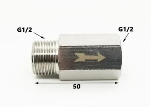Clapet Anti-retour 90° Filetage Mâle Pour Compresseur D'air - Raccord 1" à 2", Pièce De Rechange Réservoir