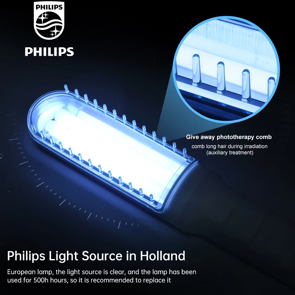 UV 311nm Ultraviolet Phototherapy Device Uses UVB Lamp To Treat Vitiligo, Psoriasis, White Spots And Skin Diseases