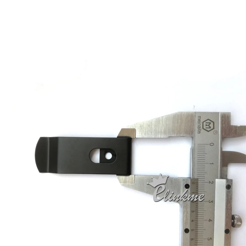 2pcs/bag 0.78" *2.12"(20mm *54mm )Stainless steel Metal Spring Belt Holster Sheath Clip with screws Handicraft accessories