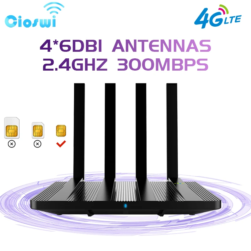 4G-Router-with-SIM-Card-300Mbps-1200Mbps-Wifi-2-4ghz-5ghz-2-LAN-LTE ...