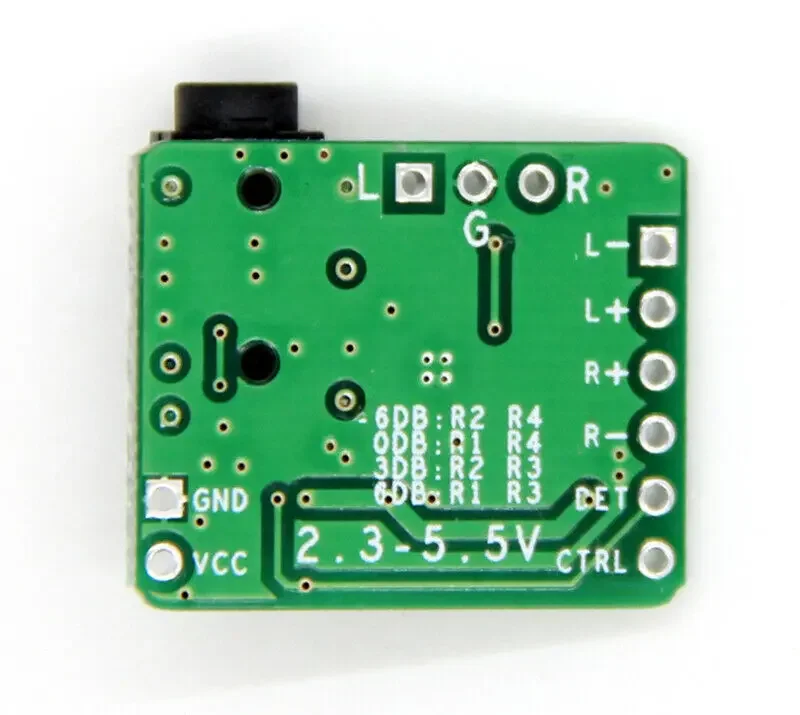 Audio Amplifier Audio Power Amplifier Board TPA6132 Differential-Balanced Stereo Headphone Amplifier Board