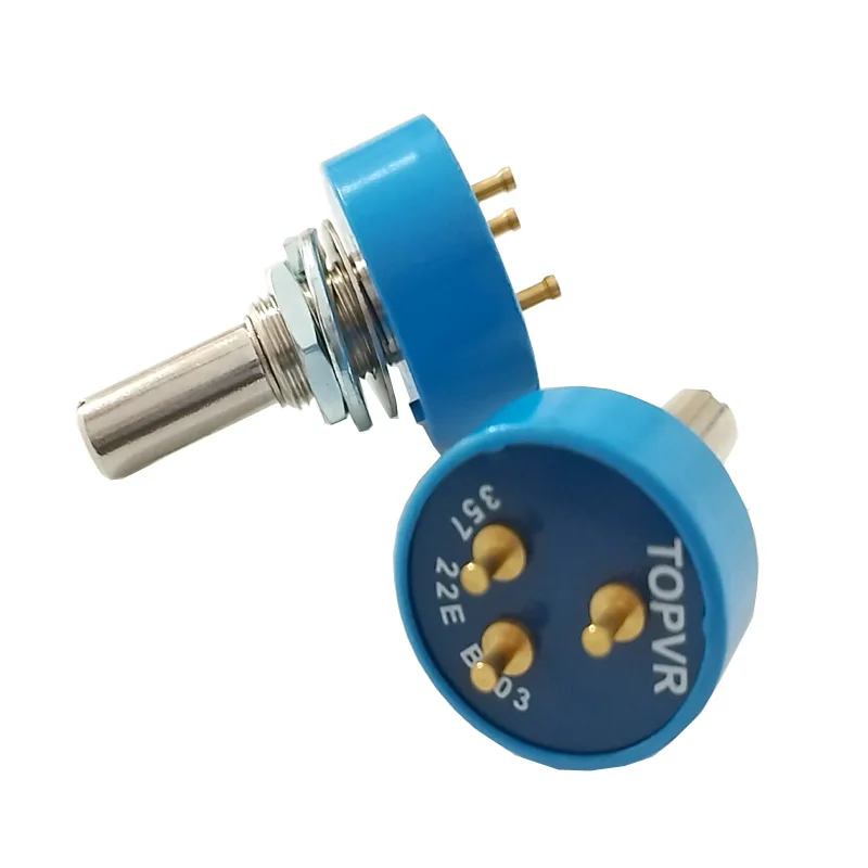 1pcs 357 22E B102 B202 B502 B103 Potentiometers 360 Degrees without limit Infinite bit rotation
