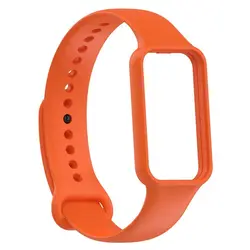 Soft Silicone Sport Strap Replacement (Orange)