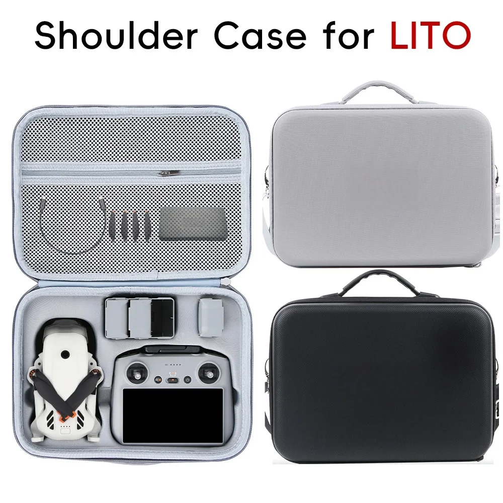 DJI Lito X1 Lito 1 RC 2 RC N3용 어깨끈이 포함된 올인원 보관 케이스