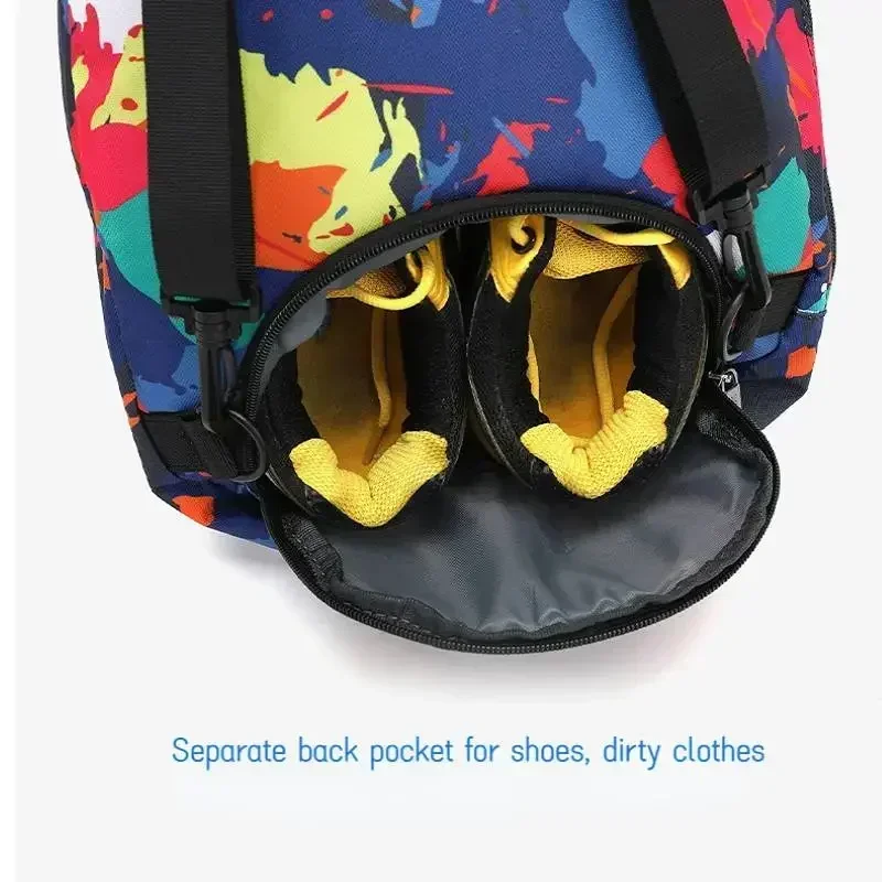 Professional YWYAT Badminton Tennis Sports Bag Racket With Shoe Bag Unisex High-quality Children Racket Bag Racquet Backpack 5