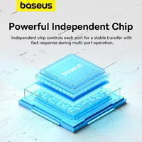 Baseus Usb Hub 4 Port ABS Hub Usb 3 0 for Laptop Multi Splitter Adapter For Xiaomi Lenovo Macbook PC Computer Accessories 4