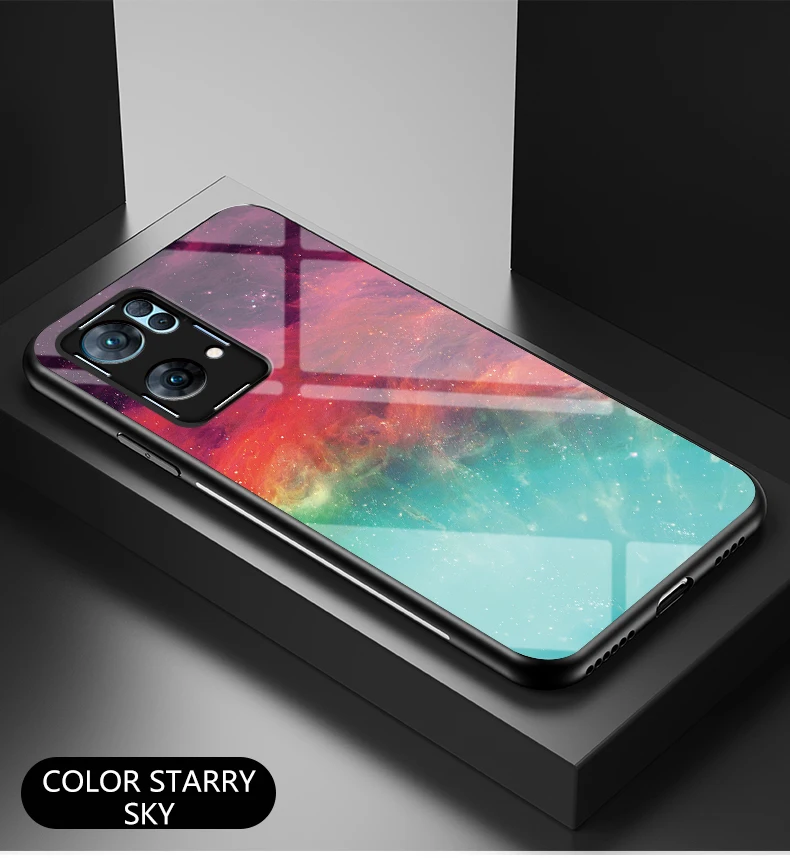 Reo8 Fall DECLAREYAO Hart Gehärtetem Glas Coque Für OPPO Reno 7 6 5 4 3 Pro Plus Ace 2 4Z 5Z 6Z 7Z Abdeckung Fall Silikon Ul_voghion.com