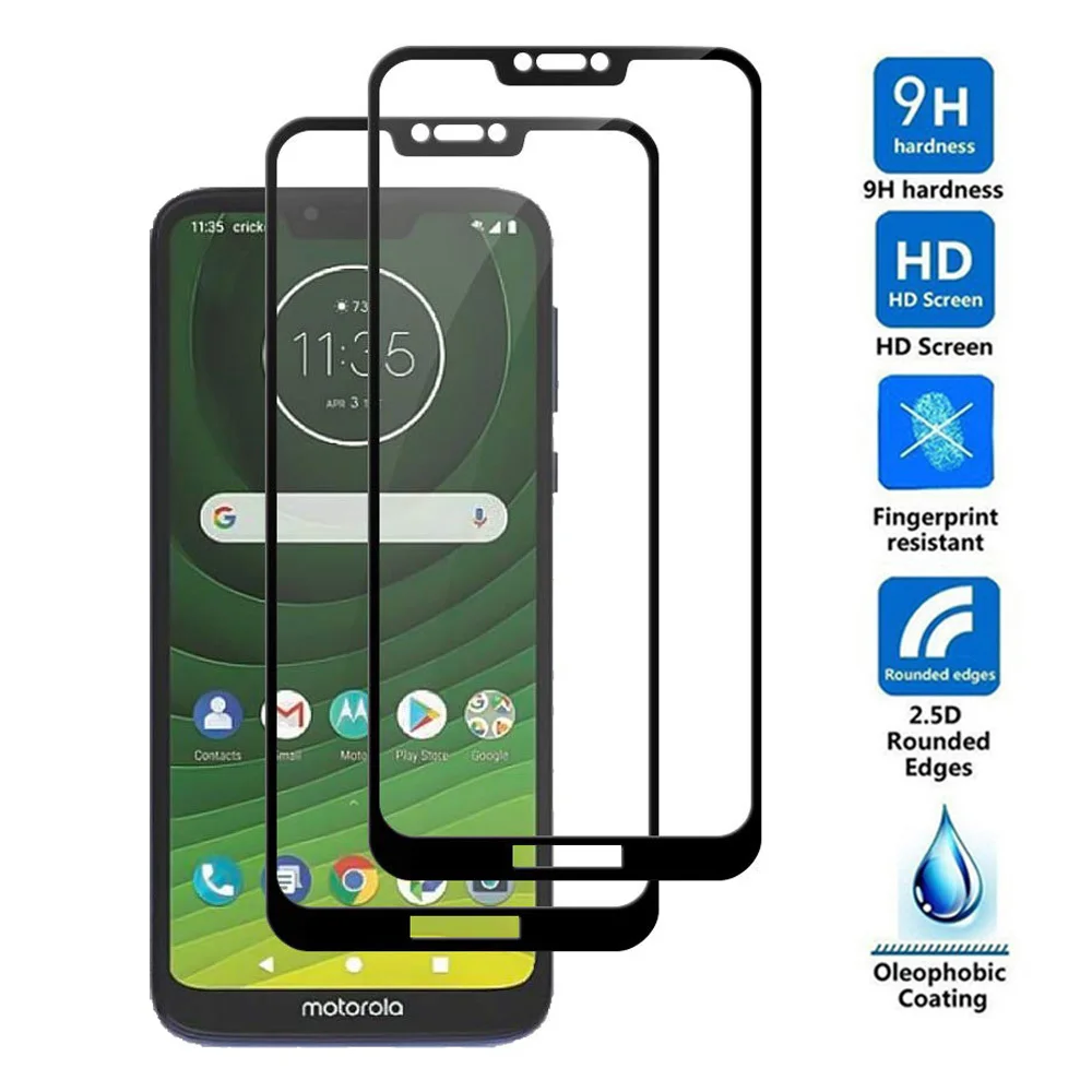 Vetro Temperato 3D Per Motorola Moto G5S Z2 Z3 Z4 G7 Play One Vision Screen Protector Per Moto G7 Power G7 Plus Pellicola Protettiva