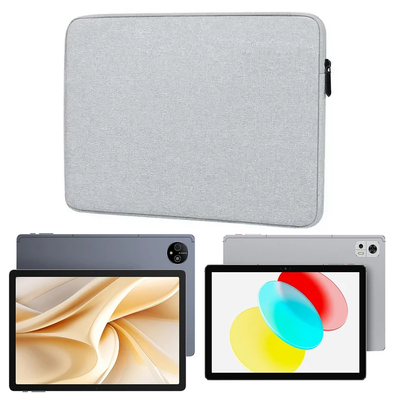 Waterproof Canvas Tablet Bag with Anti-Scratch Lining & Anti-Drop Protection