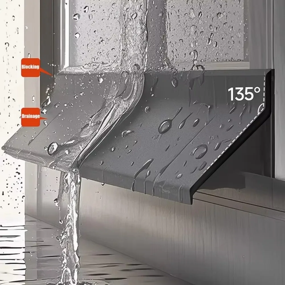 Waterproof Rubber Window Sealing Bar Black 50cm