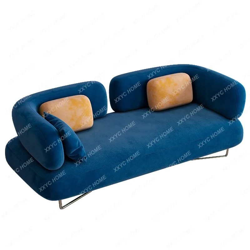 

Тканевый диван в скандинавском стиле, простой Универсальный диван, современный прямой двойной диван