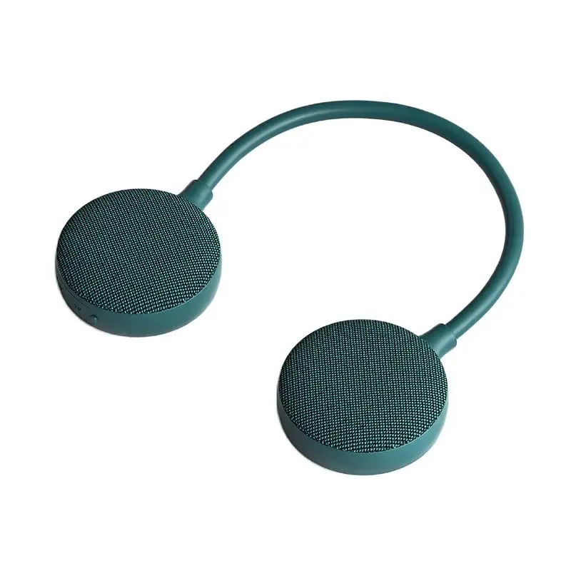 Rockmia Brand EBS-906 Wearable Neckand Speaker Portable TF Card Player Wireless Stereo Music System Waterproof