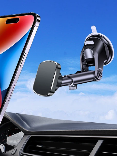 Soporte de teléfono móvil con ventosa para coche, soporte de montaje de GPS  para iPhone 13, 12 Pro, Xiaomi, Samsung, telescopio - AliExpress