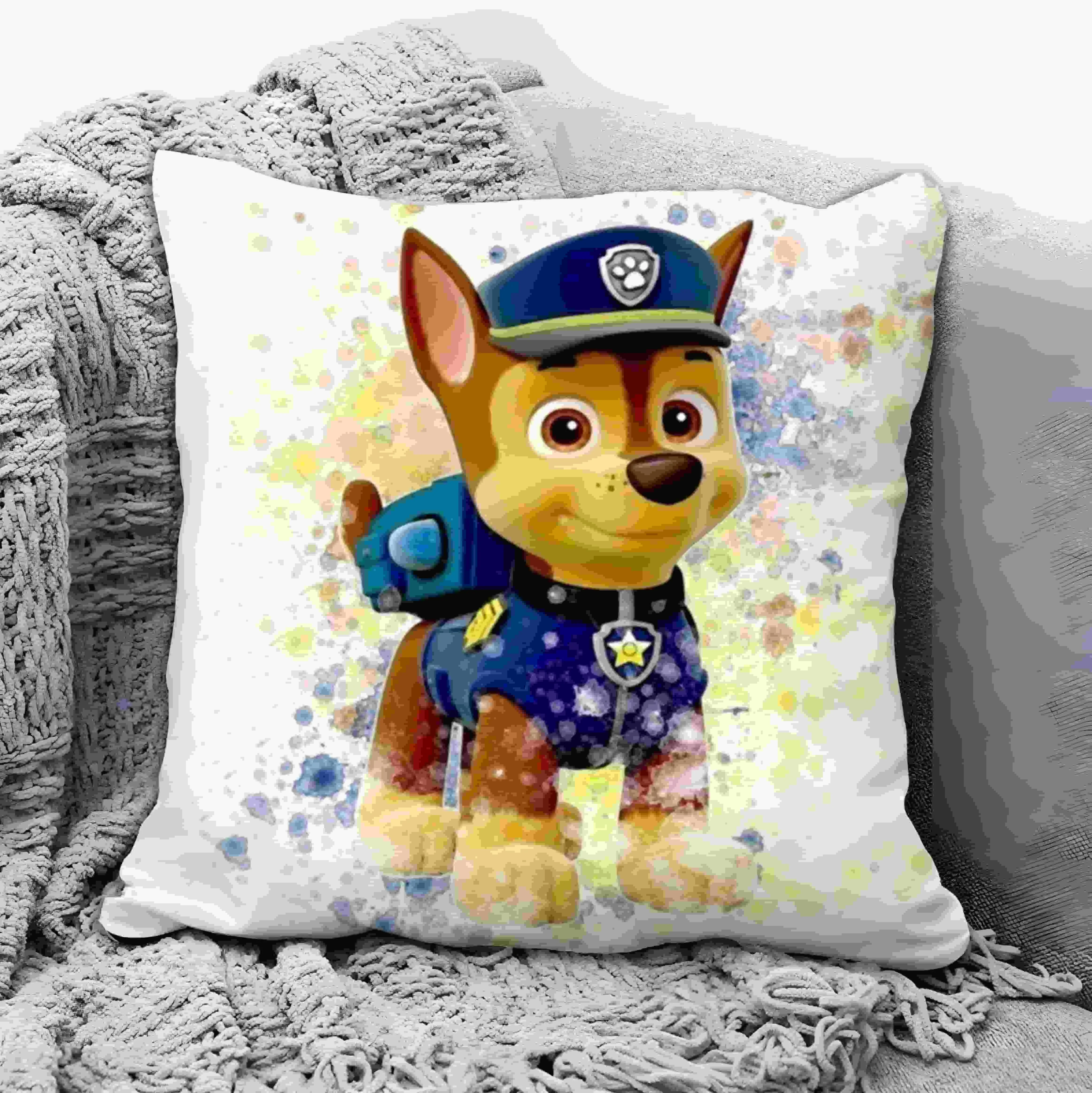 Cartoon Square Pillow Awaii Anime Soft Waist Sofa Cushion Printing Throw Pillow Throw Bedroom Pillows Cute dog
