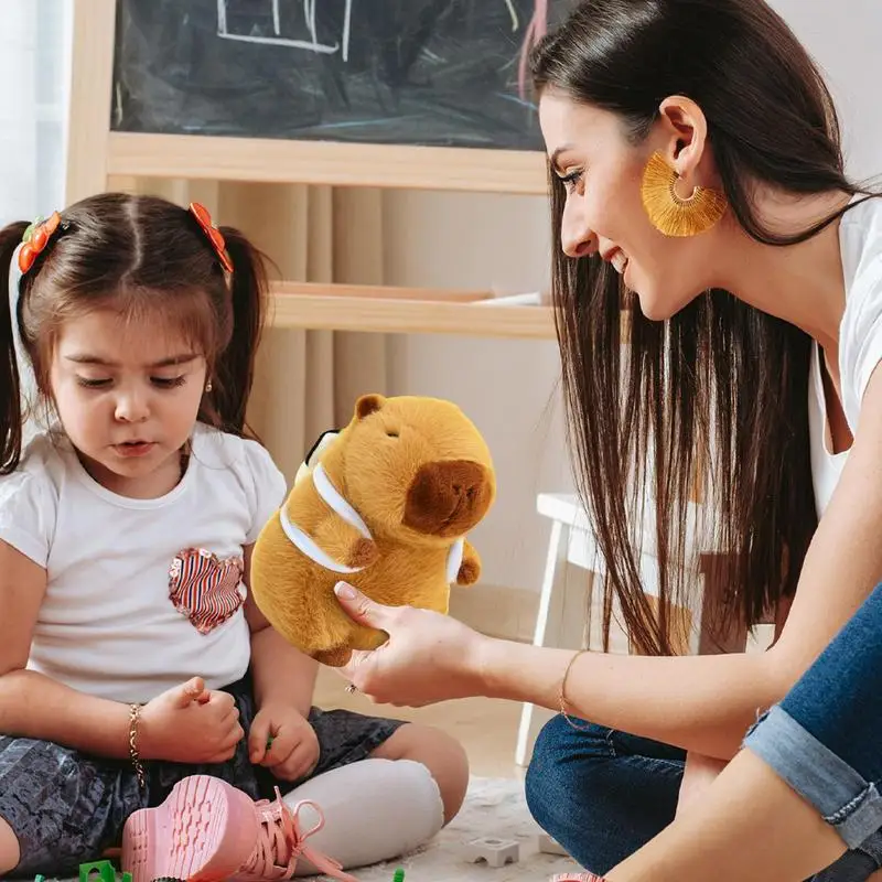 

Капибара, плюшевая игрушка, имитация капибары, мягкие животные, капибара, плюшевые игрушки