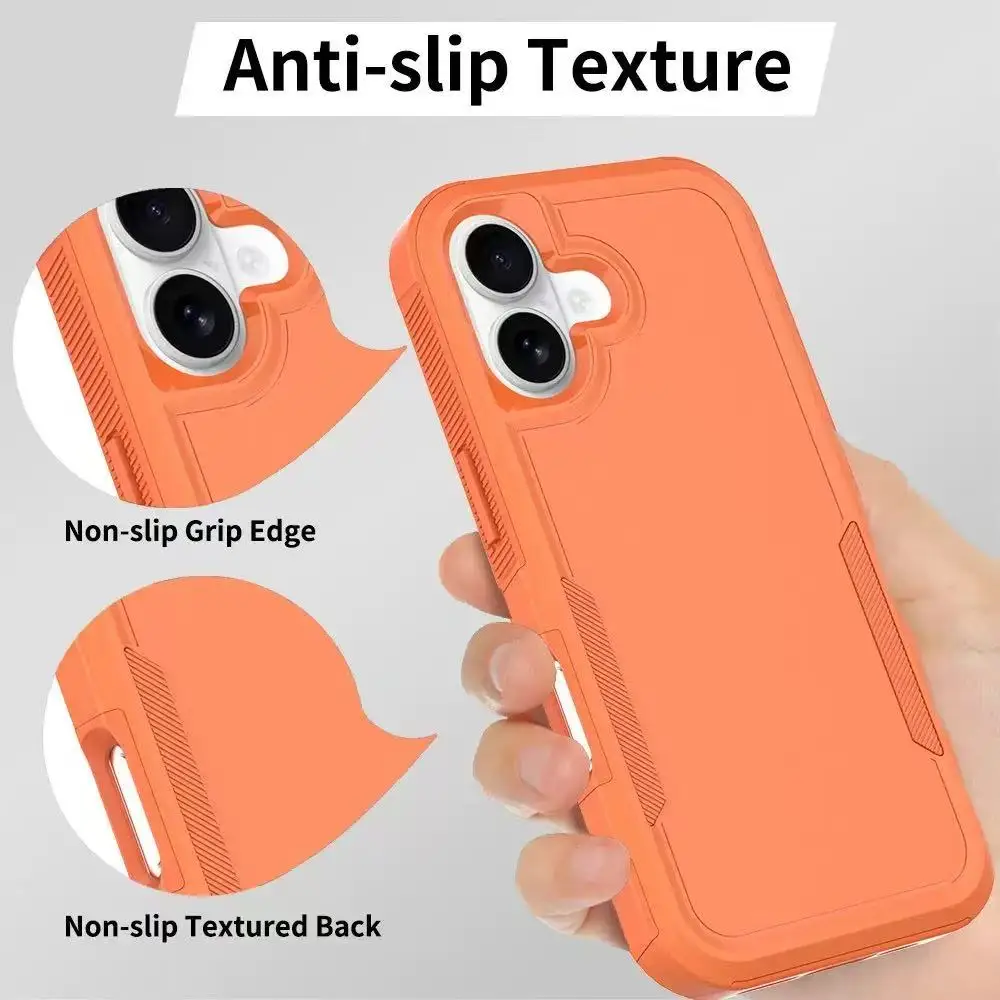 Commuter Double Layer 360° Full Body Armor Protective Case - Air Drop-Resistant Hard Cover