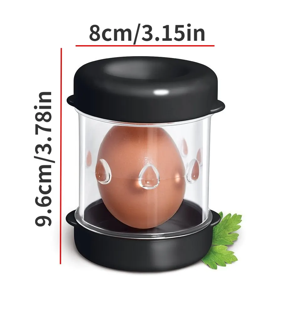 1PC Egg Opener Boiled Eggs Peeler And Cracker Shell Peeler Stripper Shake And Peel Kitchen Tool