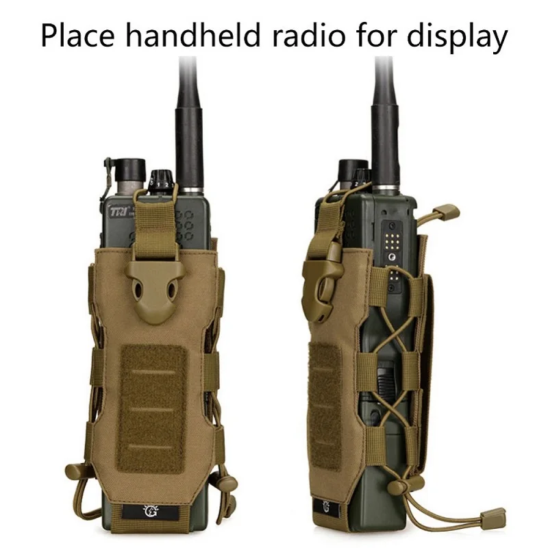 Tactical Climbing Mountaineering Hiking Camping Travel Molle Nylon Bag Water Bottle Holder Camping Equipment 4
