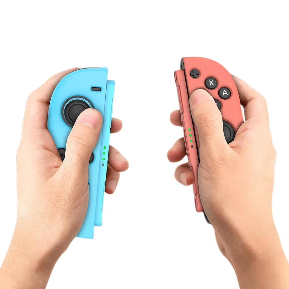 For NS 2 for Switch 2 Joy-Con Controllers Silicone Grips Covers Protective Case for Switch 2 L&R Controllers Decorative Strips