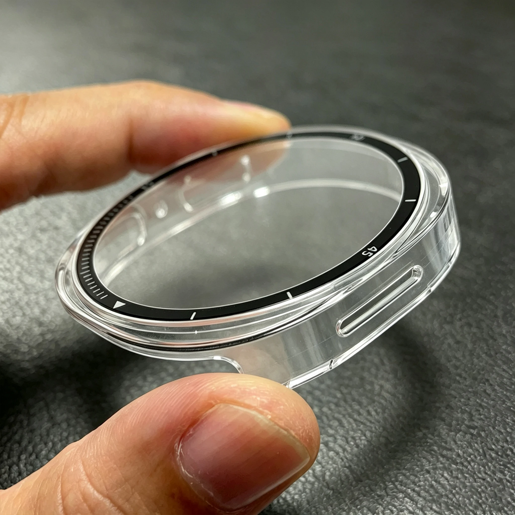 Bezel Ring+Cover Hard PC Protective Bumper
