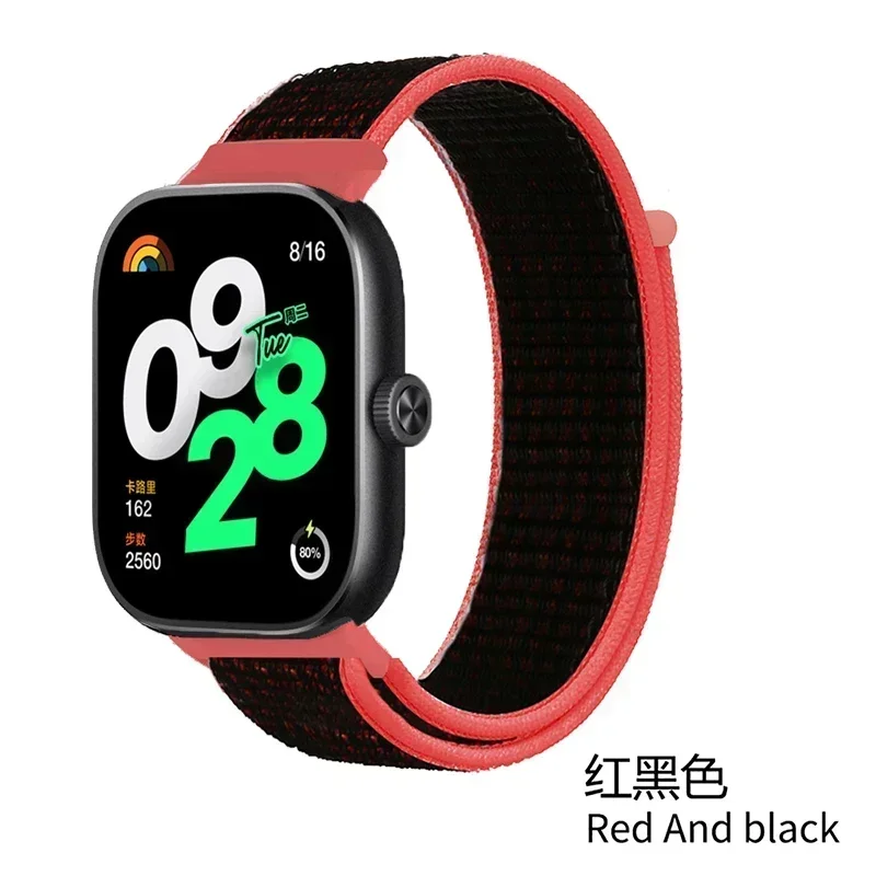 Breathable Nylon Loop Replaceable Smart Watch Strap