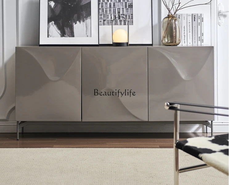 Nordic Sideboard Cabinet Large and Small Apartment Type Living Room Sofa Creative Locker