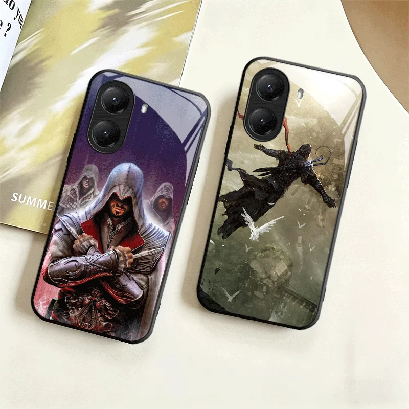 Assassins Creed Tempered Glass Phone Case