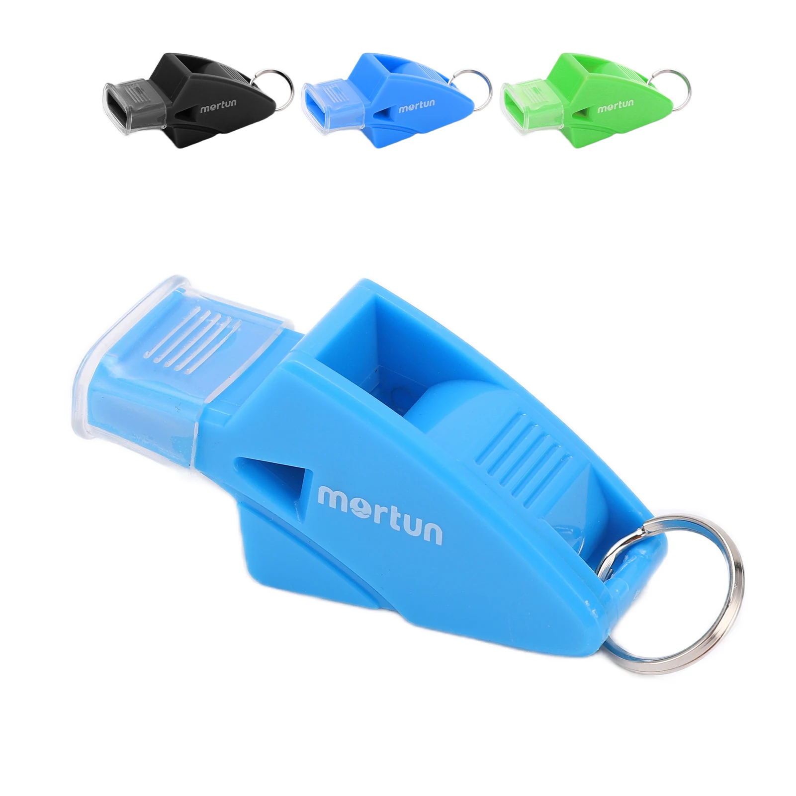 Whistle Crisp Sound Football Whistle with Lanyard Finger Clip for Sports for Emergency