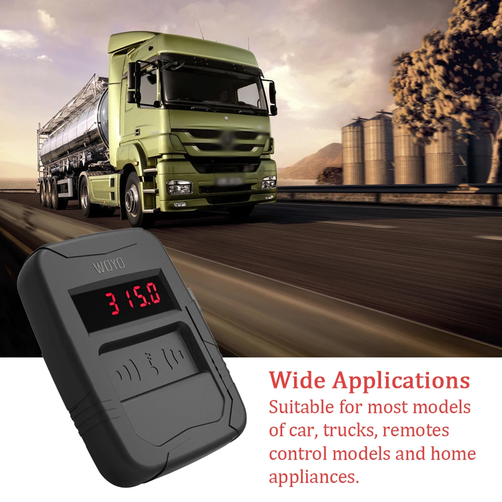 10-1000MHz RF IR Frequency Tester Wireless Car Remote Keys Diagnosis Infrared Radio Frequency Testing Meter Frequency Counter Tester Frequency Meter