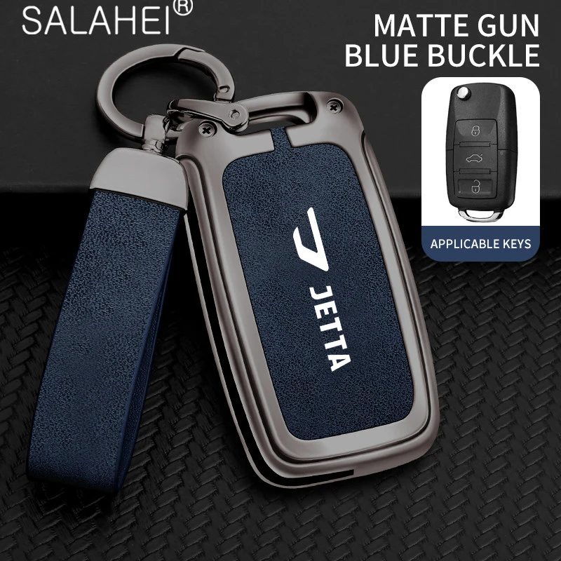 

Car Remote Key Case Cover Keychain For VW Volkswagen Jetta MK2 Mk6 MK7 MK8 ID.3 ID.4 Cupra Tiguan Magotan Polo Bora Passat CC B8