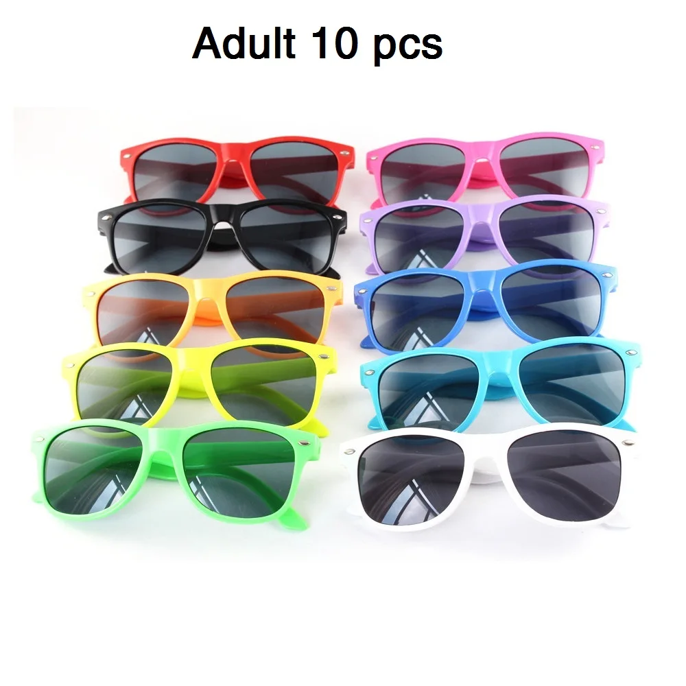 

Солнцезащитные очки для мужчин и женщин, UV400, 10 шт./партия