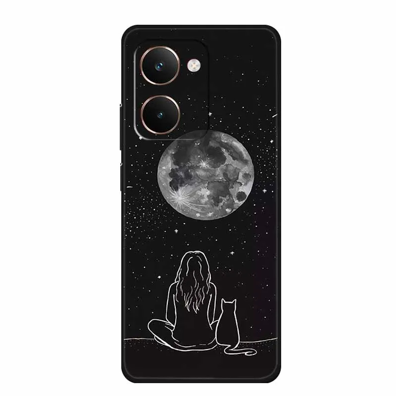 Premium Black TPU Silicone Soft Back Cover Case - Sleek & Durable Protection
